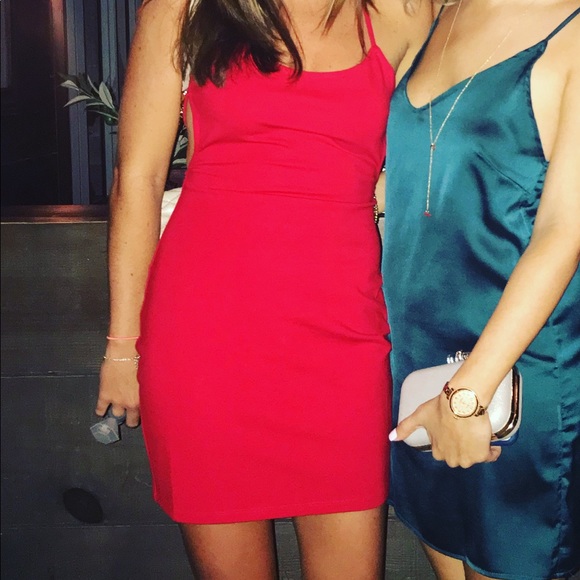 by the way. Dresses & Skirts - Red mini dress